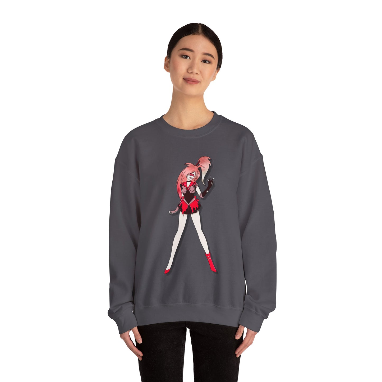 Space Warrior Cherri Bomb Heavy Blend™ Crewneck Sweatshirt