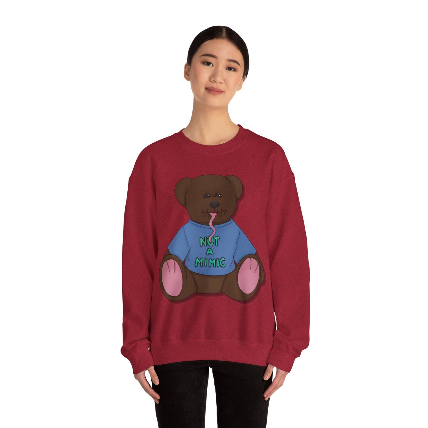 (Not a) Mimic Unisex Heavy Blend™ Crewneck Sweatshirt