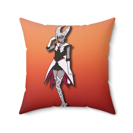 Space Warrior Carmilla Spun Polyester Square Pillow