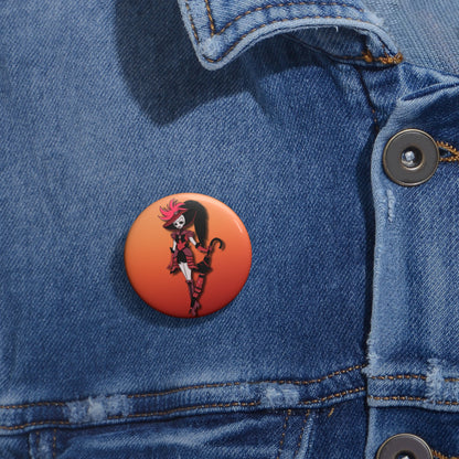 Space Warrior Rosie Pin Button