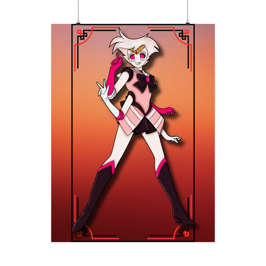 Space Warrior Angel Dust Matte Vertical Posters