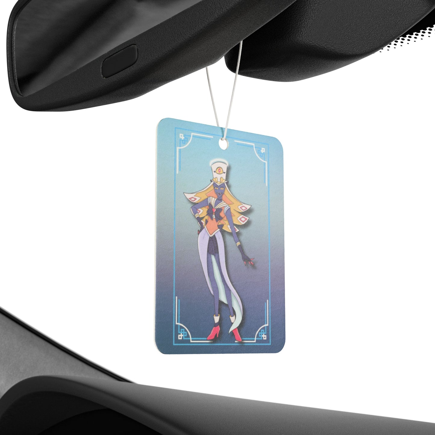 Space Warrior Sir Pentious Car Air Freshener