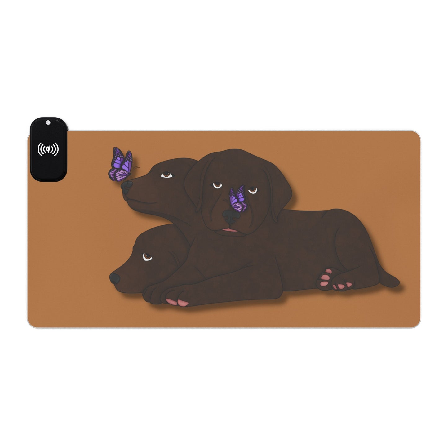 Cerberus Puppy LED Gaming Mouse Pad