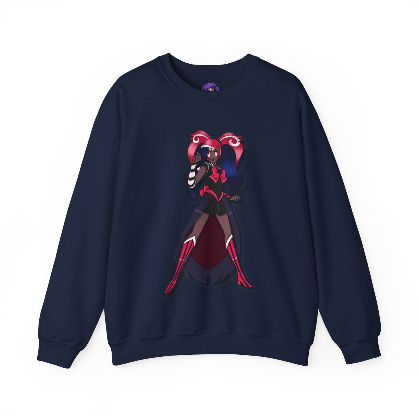 Space Warrior Velvette Heavy Blend™ Crewneck Sweatshirt