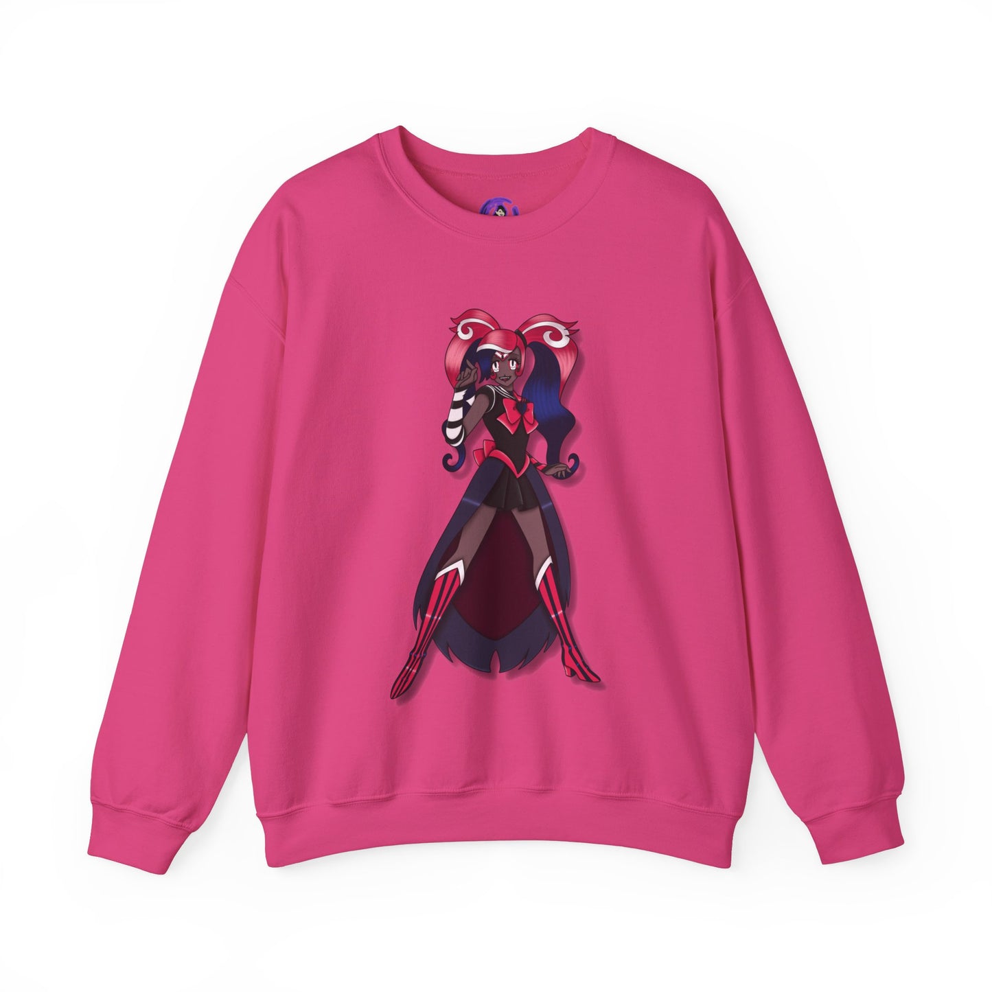 Space Warrior Velvette Heavy Blend™ Crewneck Sweatshirt