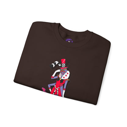 Space Warrior Valentino Heavy Blend™ Crewneck Sweatshirt