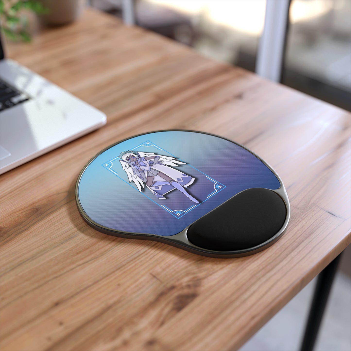 Space Warrior Emily Mouse Pad With Wrist Rest