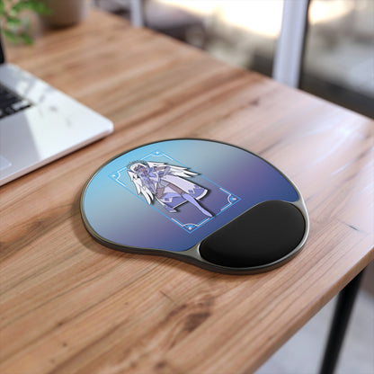 Space Warrior Emily Mouse Pad With Wrist Rest