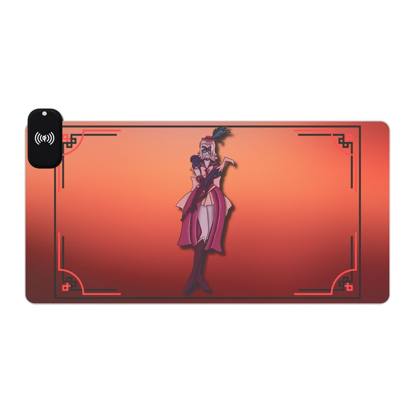 Space Warrior Susan LED Gaming Mouse Pad