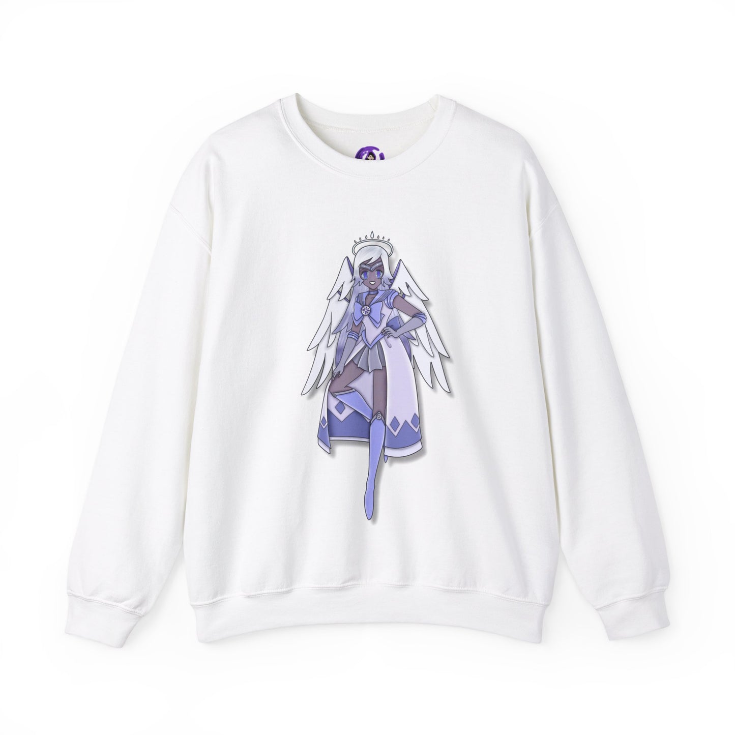 Space Warrior Emily Heavy Blend™ Crewneck Sweatshirt