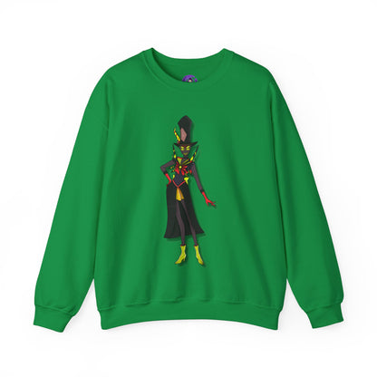 Space Warrior Zestial Heavy Blend™ Crewneck Sweatshirt