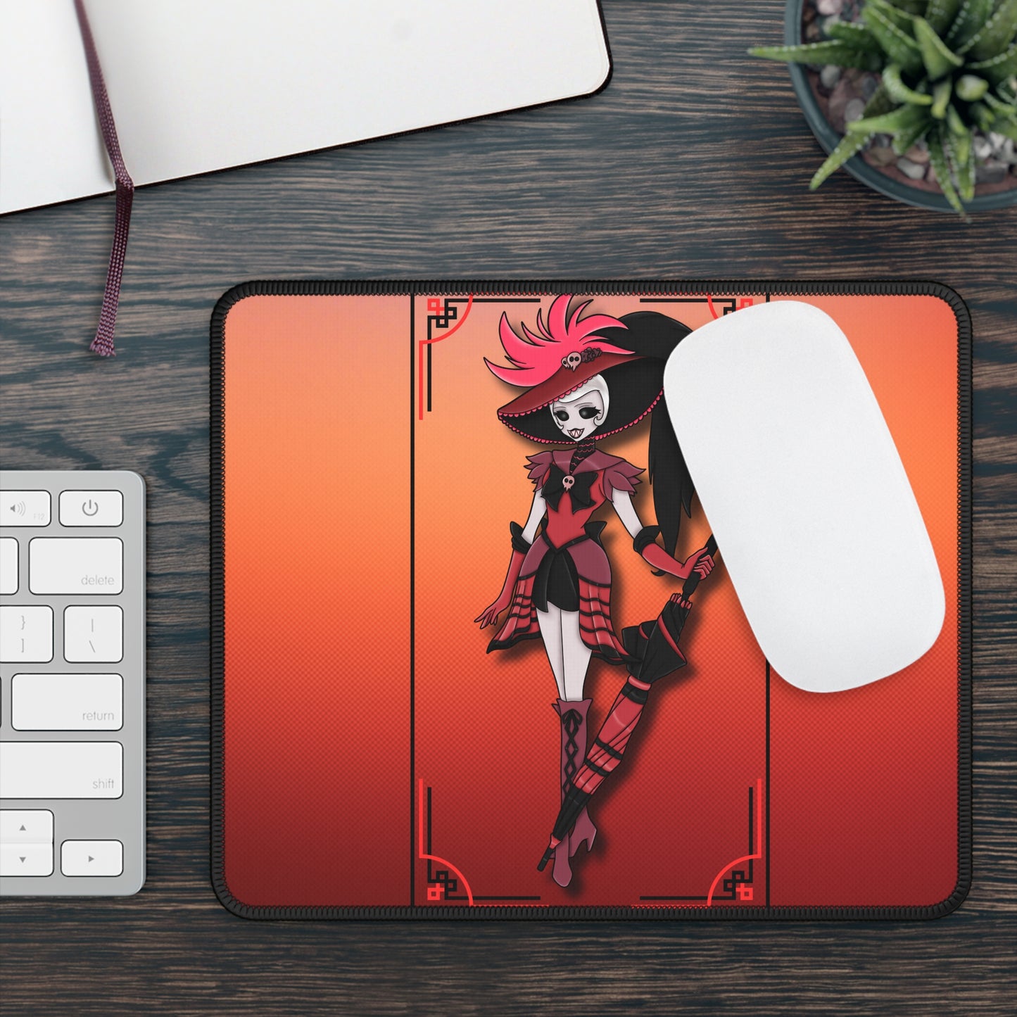 Space Warrior Rosie Gaming Mouse Pad