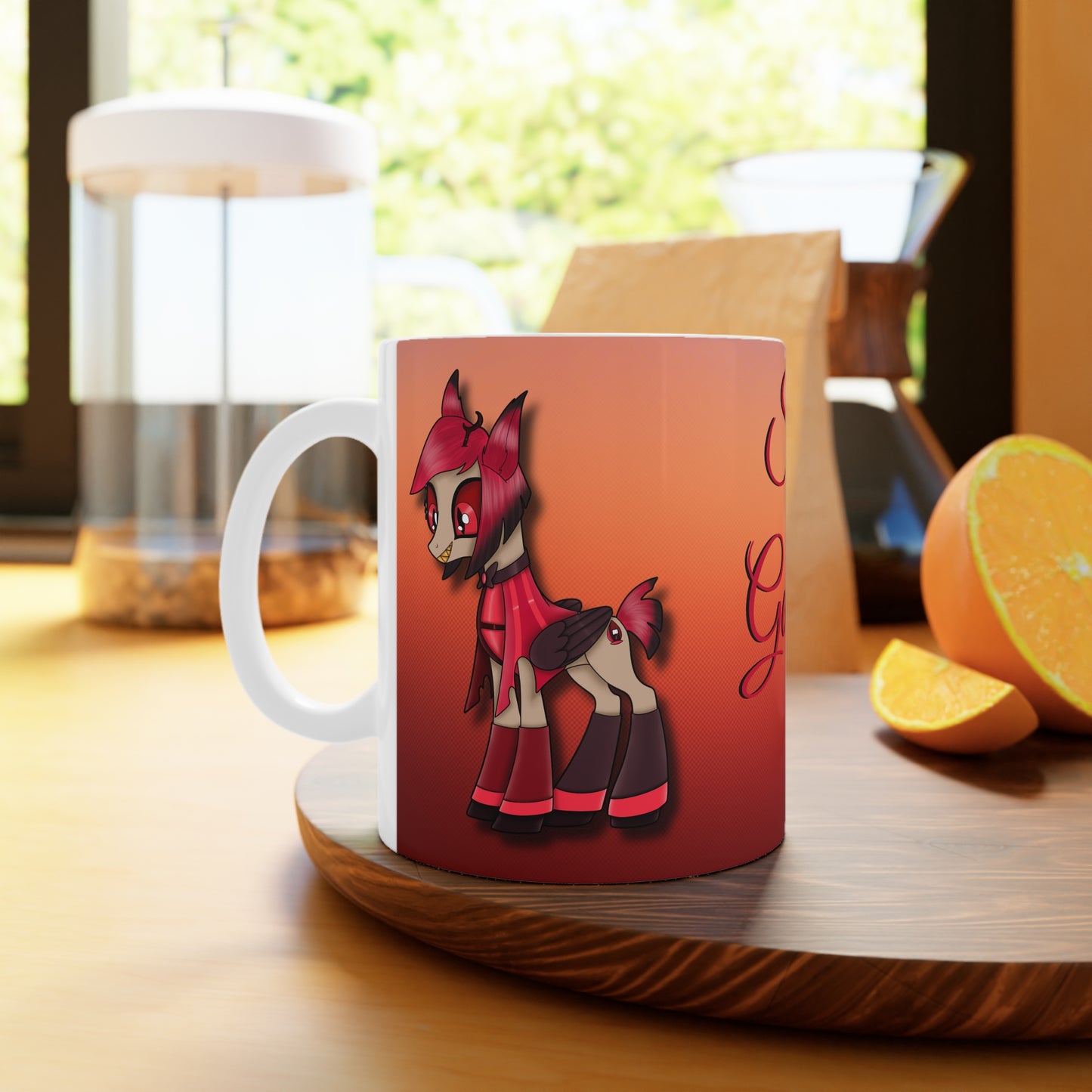 Pony Alastor White Ceramic Mug