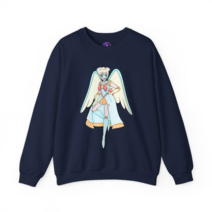 Space Warrior Saint Peter Heavy Blend™ Crewneck Sweatshirt