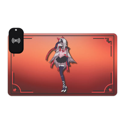 Space Warrior Vaggie LED Gaming Mouse Pad