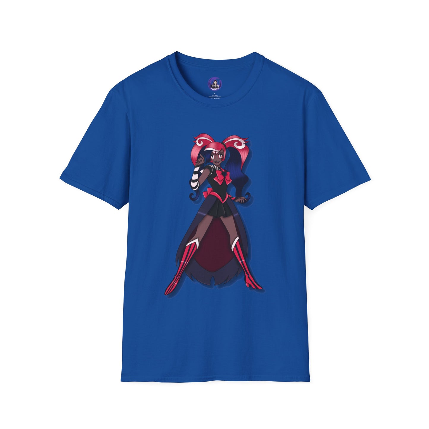 Space Warrior Velvette Softstyle T-Shirt