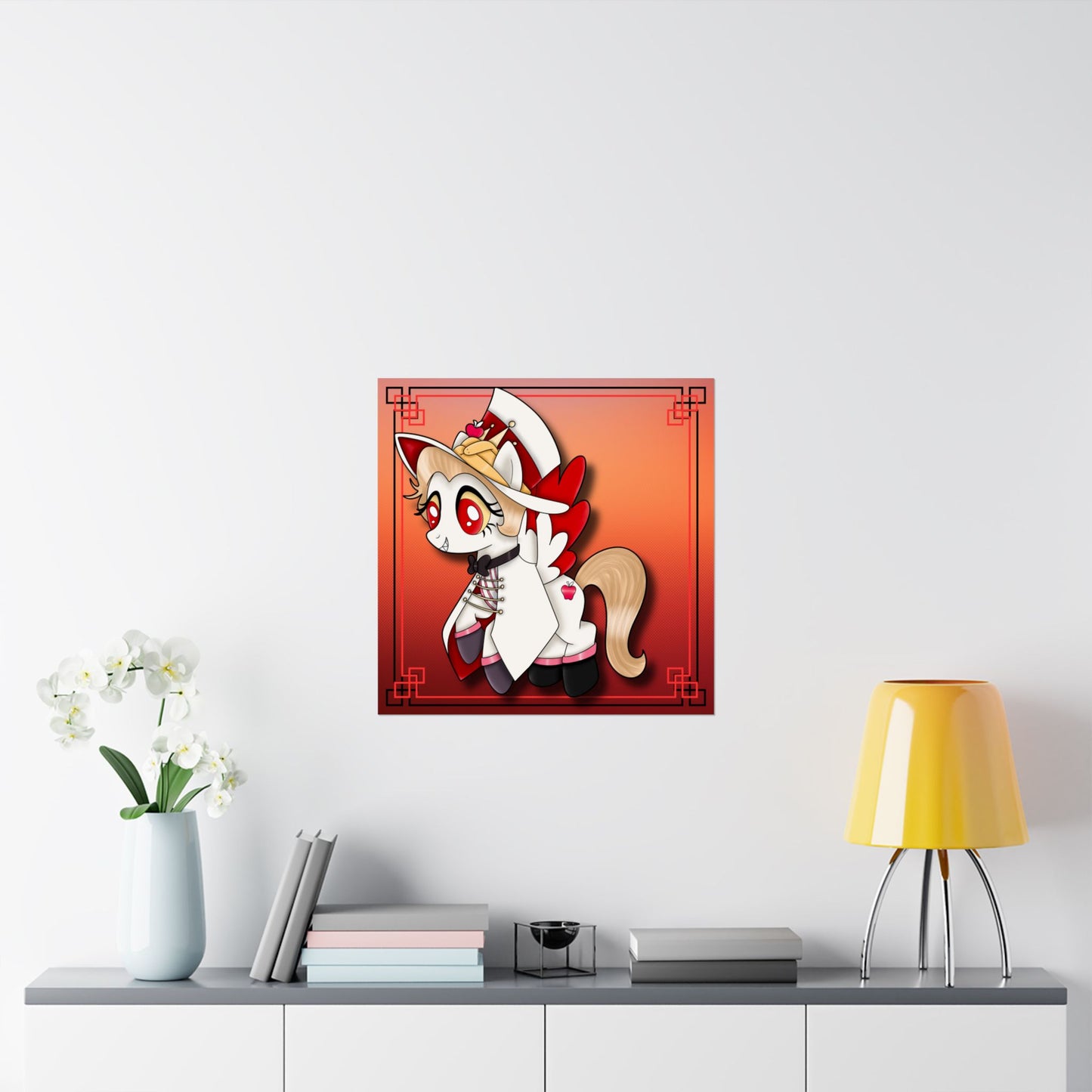 Pony Lucifer Matte Vertical Posters