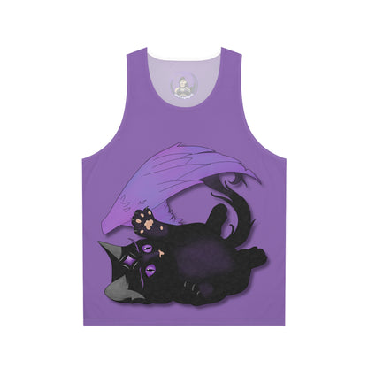 Winged Kitten Unisex Tank Top