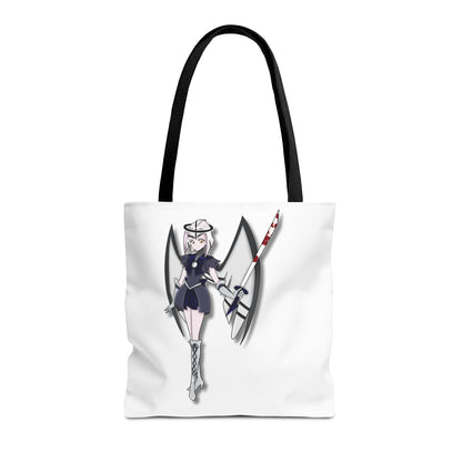 Space Warrior Lute Tote Bag (AOP)