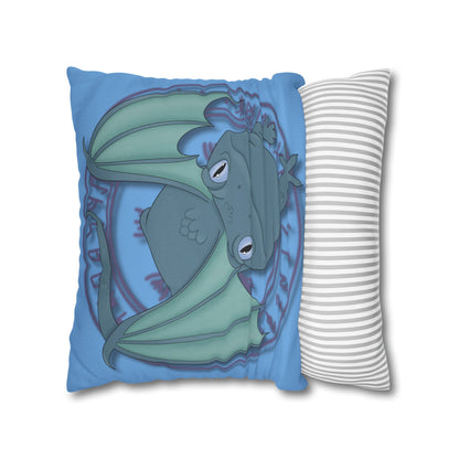 Baby Dragon Spun Polyester Square Pillowcase