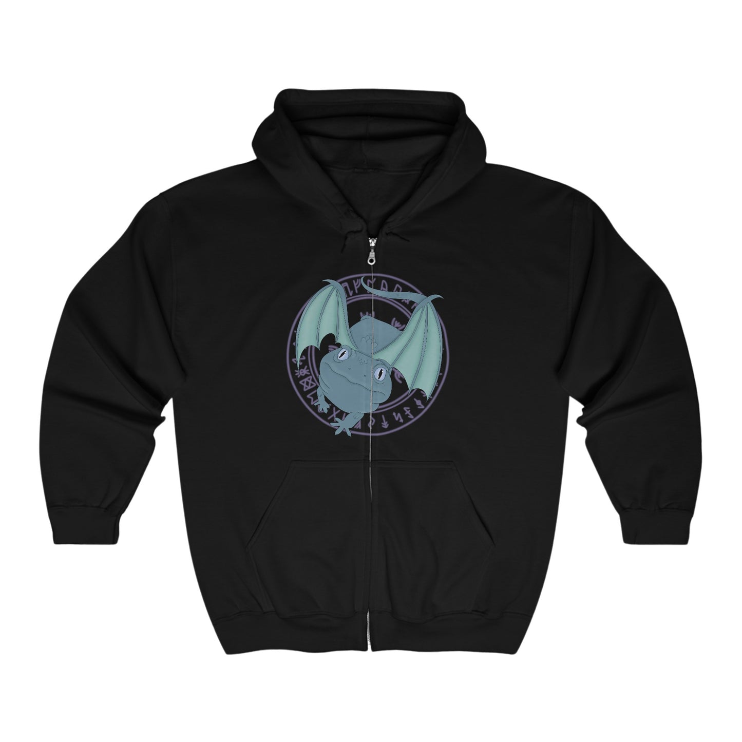 Baby Dragon Unisex Heavy Blend™ Full Zip Hooded Sweatshirt