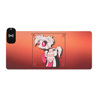 Pony Angel Dust LED Gaming Mouse Pad