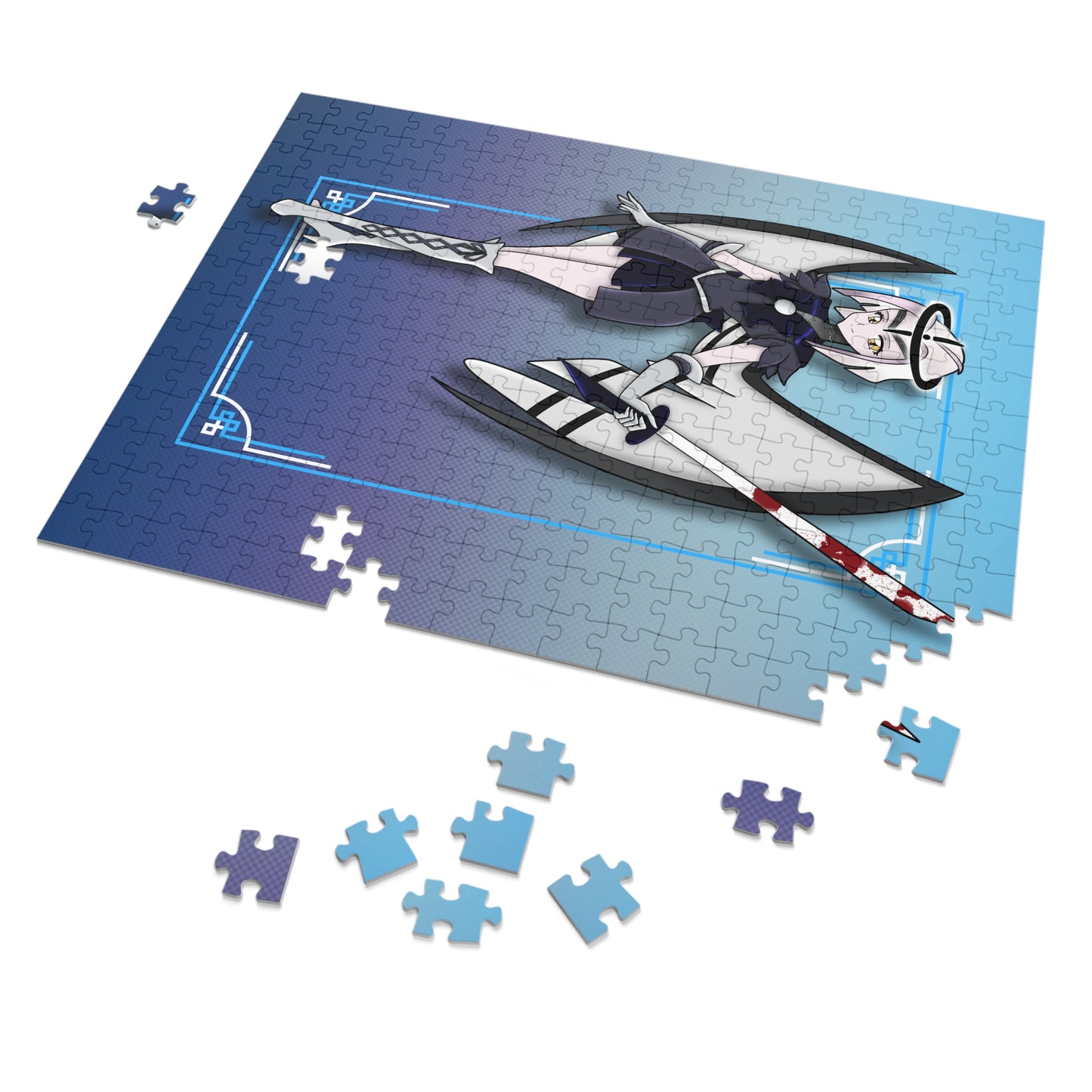 Space Warrior Lute Jigsaw Puzzle