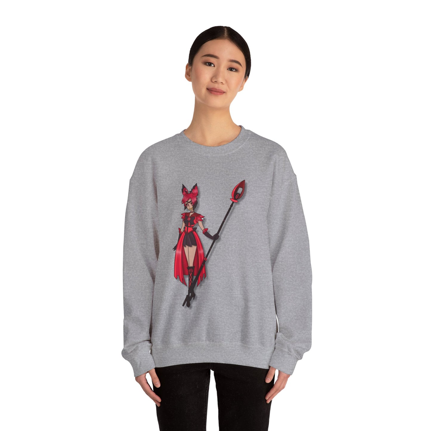 Space Warrior Alastor Heavy Blend™ Crewneck Sweatshirt