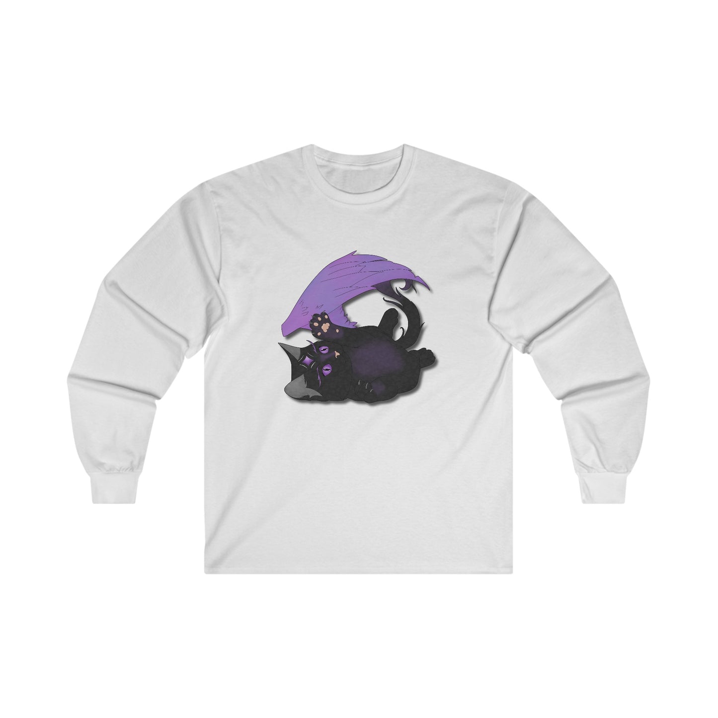 Winged Kitten Unisex Ultra Cotton Long Sleeve Tee