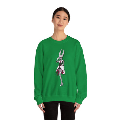 Space Warrior Carmilla Heavy Blend™ Crewneck Sweatshirt