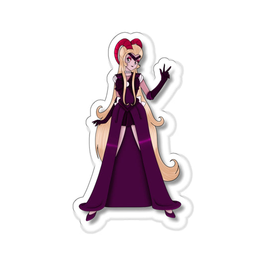 Space Warrior Lilith Kiss-Cut Stickers