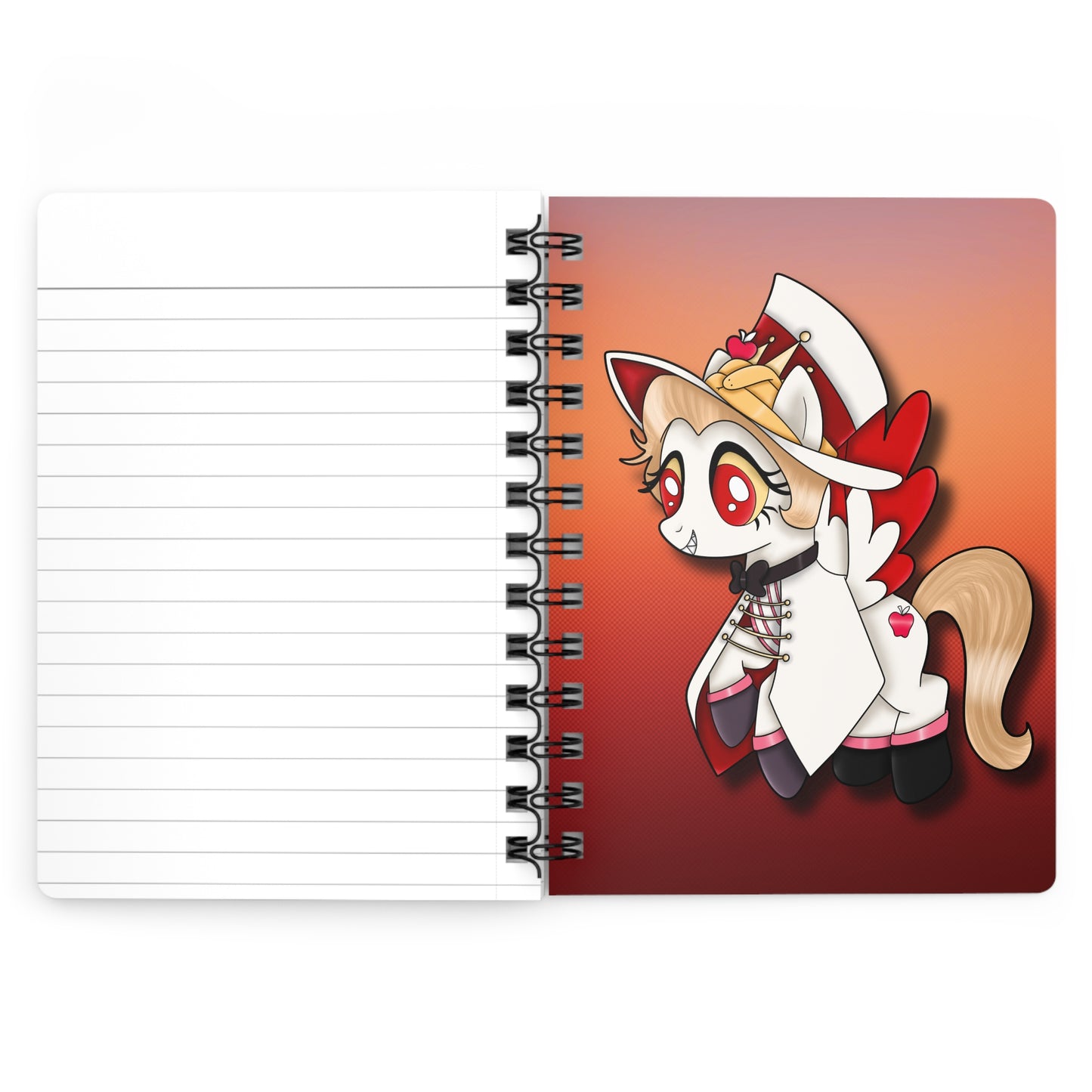 Pony Lucifer Spiral Bound Journal