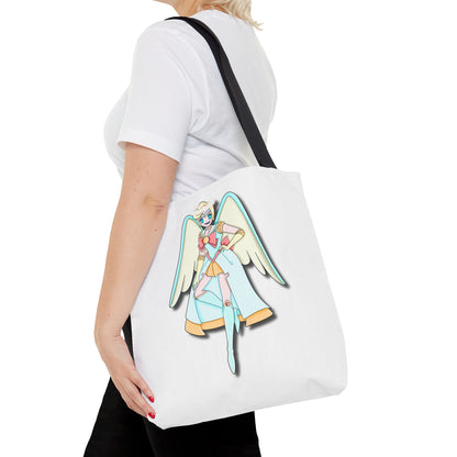 Space Warrior Saint Peter Tote Bag