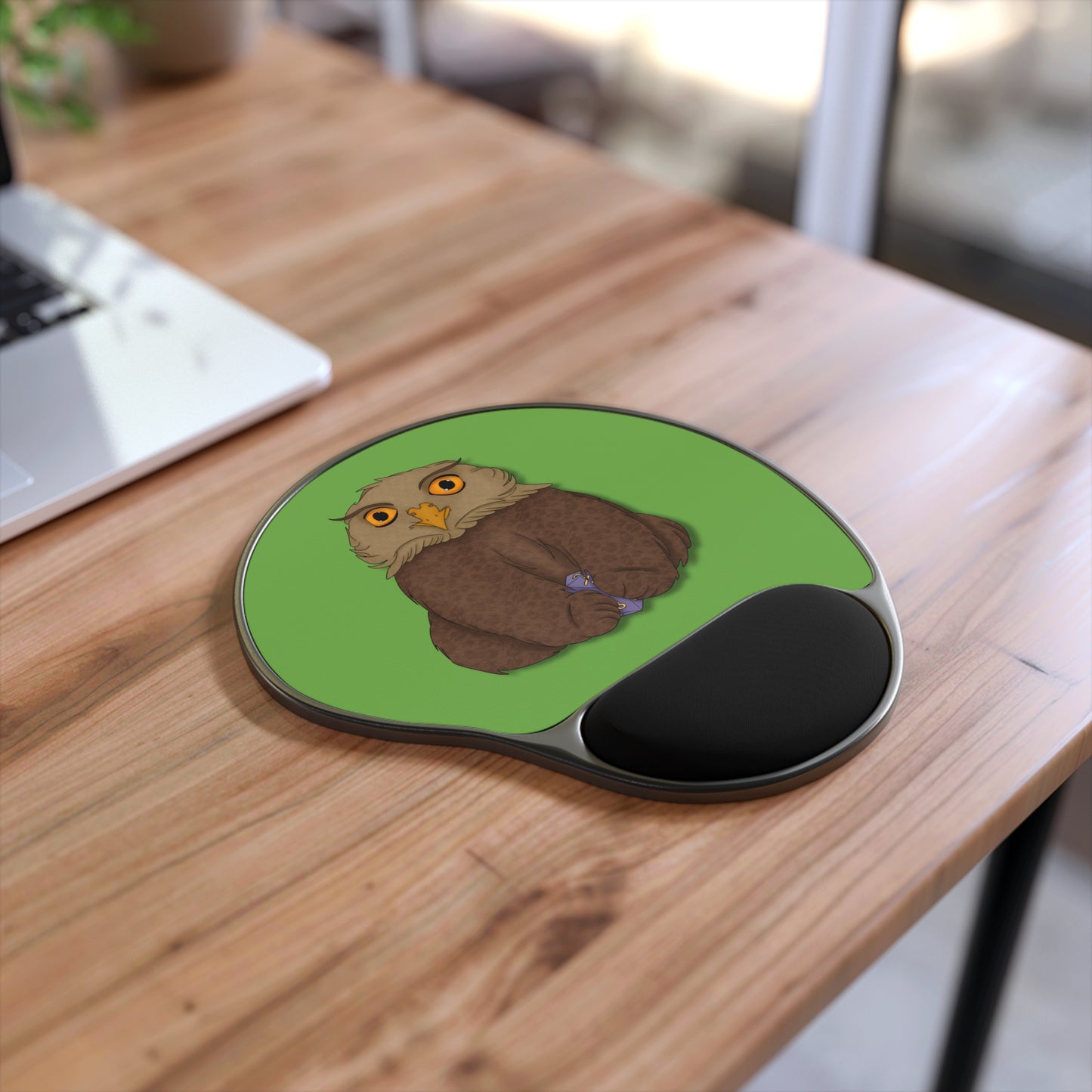 Owlbear Cub Mouse Pad With Wrist Rest