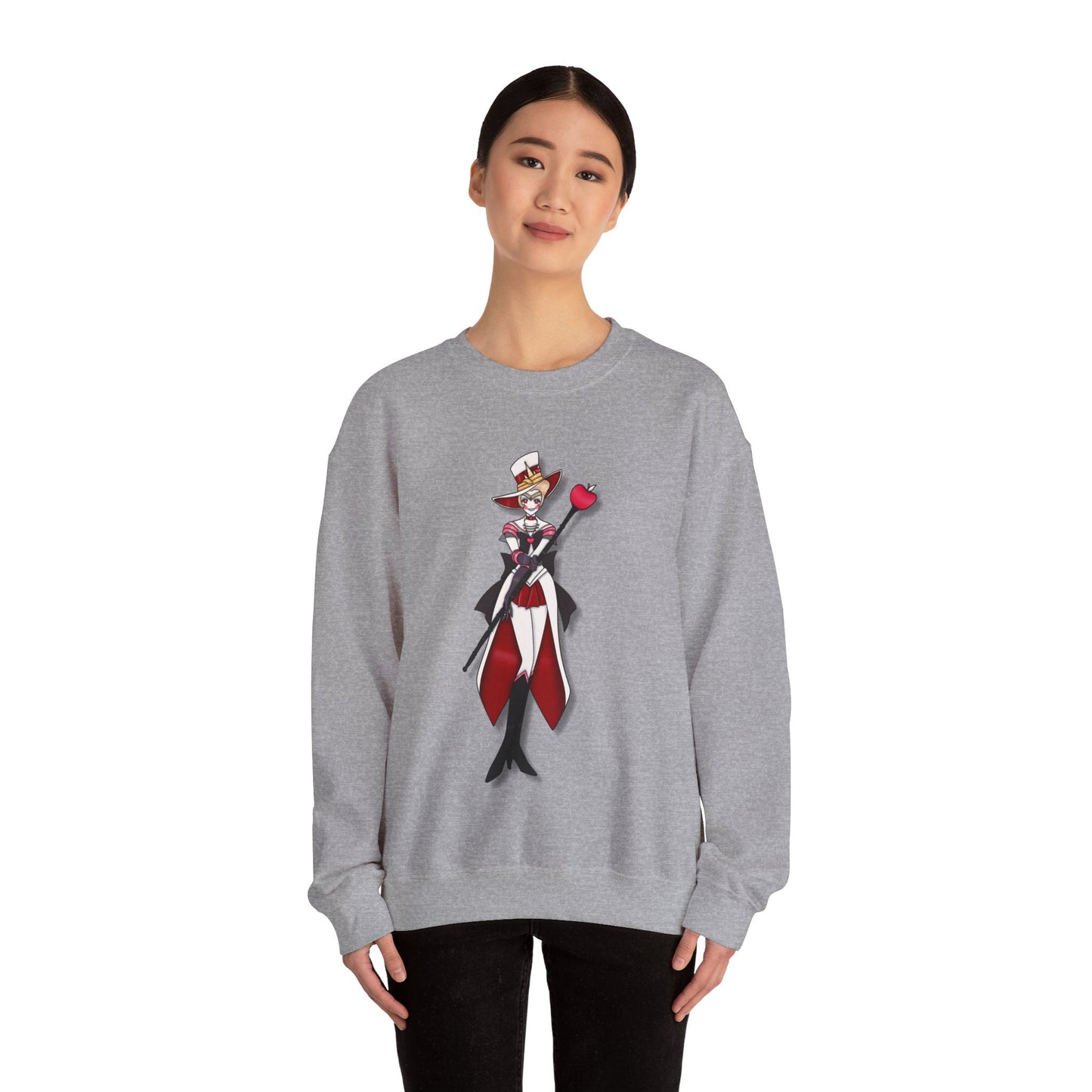 Space Warrior Lucifer Heavy Blend™ Crewneck Sweatshirt