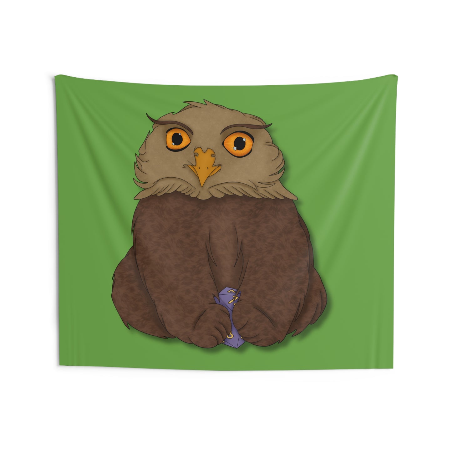 Owlbear Cub Indoor Wall Tapestries