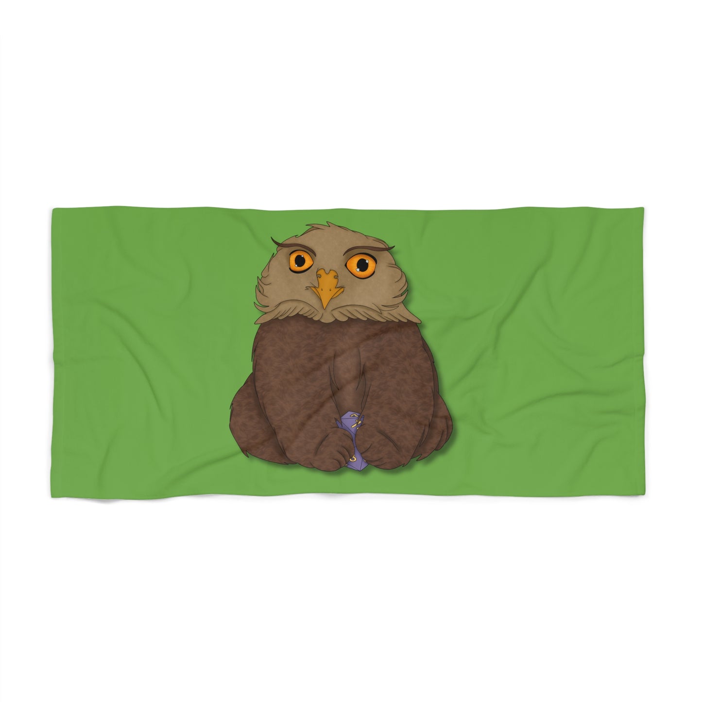 Owlbear Cub Beach Towel