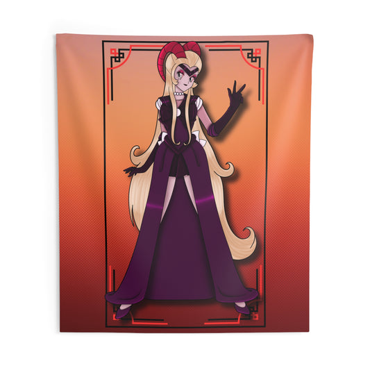 Space Warrior Lilith Indoor Wall Tapestries