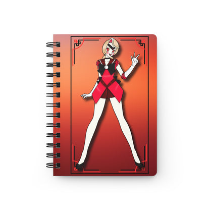 Space Warrior Charlie Spiral Bound Journal