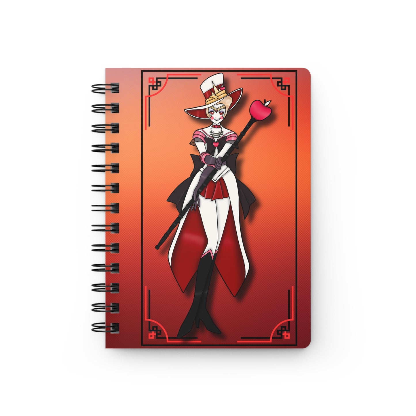 Space Warrior Lucifer Spiral Bound Journal