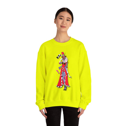 Space Warrior Valentino Heavy Blend™ Crewneck Sweatshirt