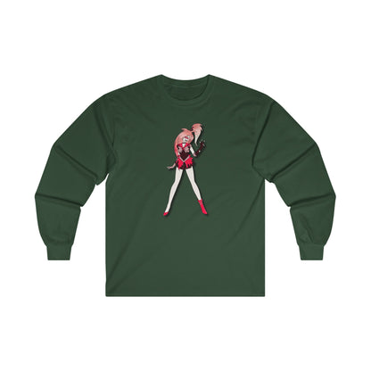 Space Warrior Cherri Bomb Ultra Cotton Long Sleeve Tee