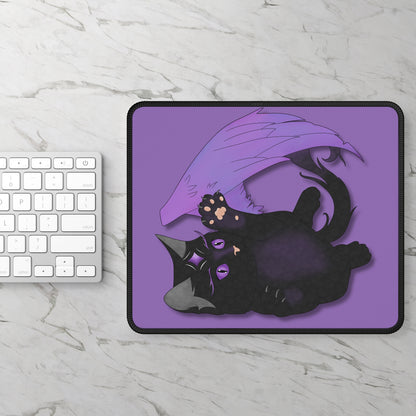 Winged Kitten Gaming Mouse Pad