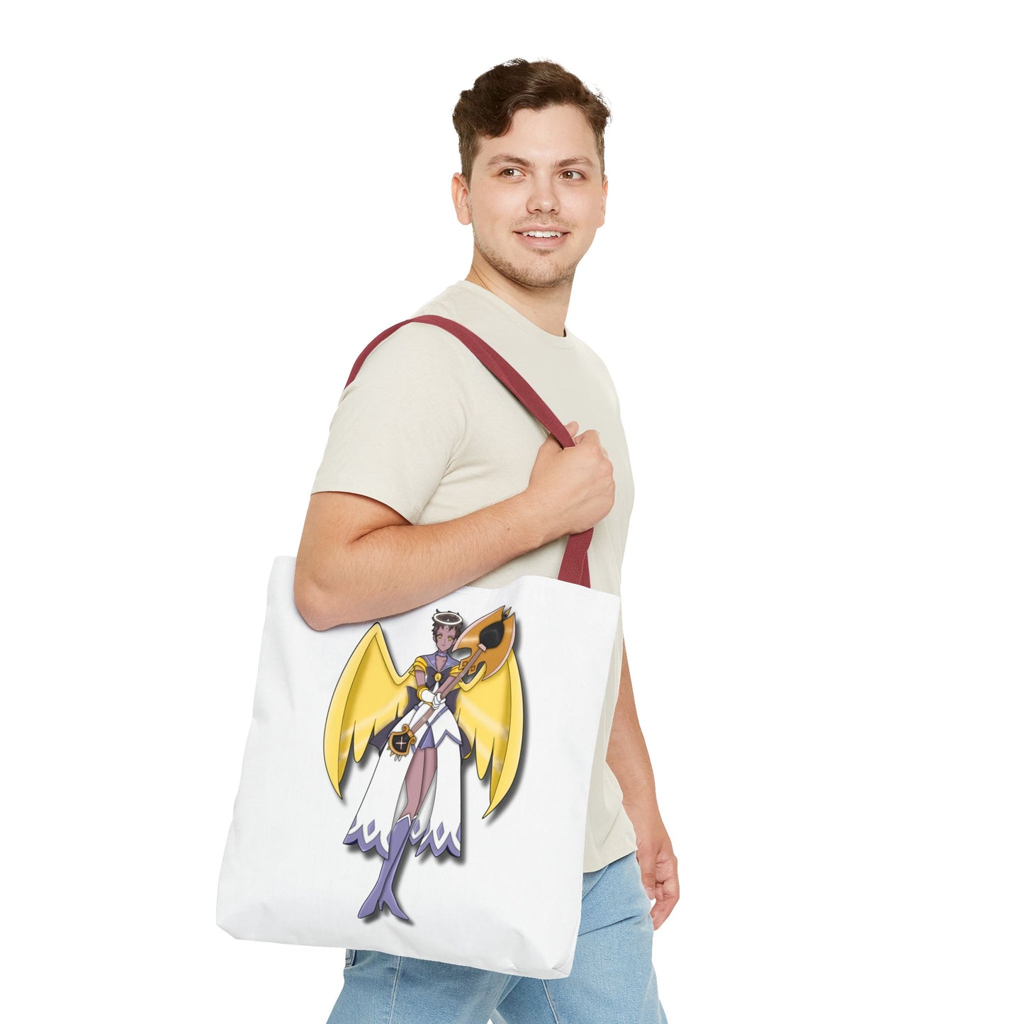 Space Warrior Adam Tote Bag