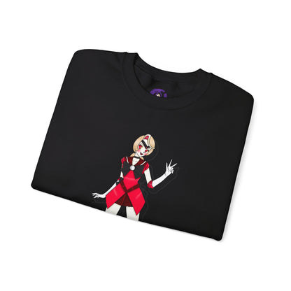 Space Warrior Charlie Heavy Blend™ Crewneck Sweatshirt