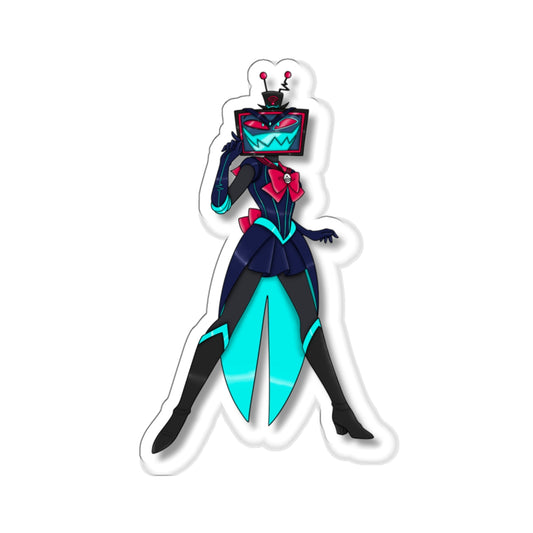 Space Warrior Vox Kiss-Cut Stickers