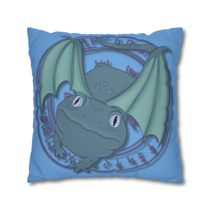 Baby Dragon Spun Polyester Square Pillowcase