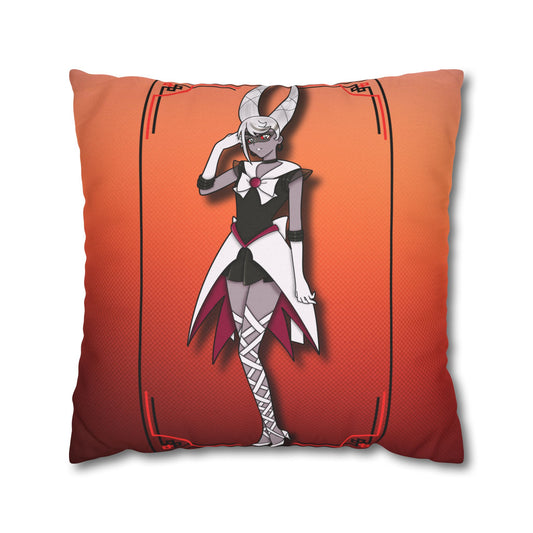 Space Warrior Carmilla Spun Polyester Square Pillowcase