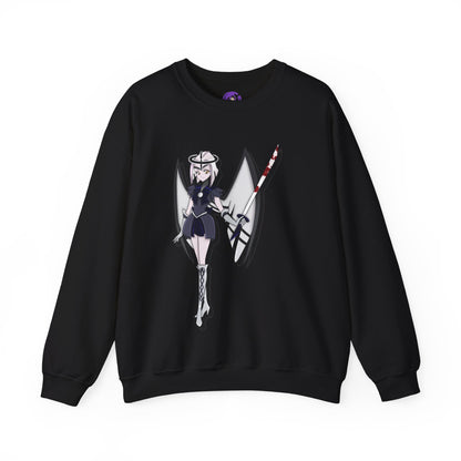 Space Warrior Lute Heavy Blend™ Crewneck Sweatshirt