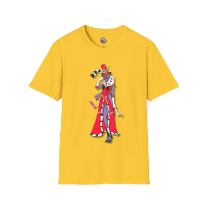 Space Warrior Valentino Softstyle T-Shirt